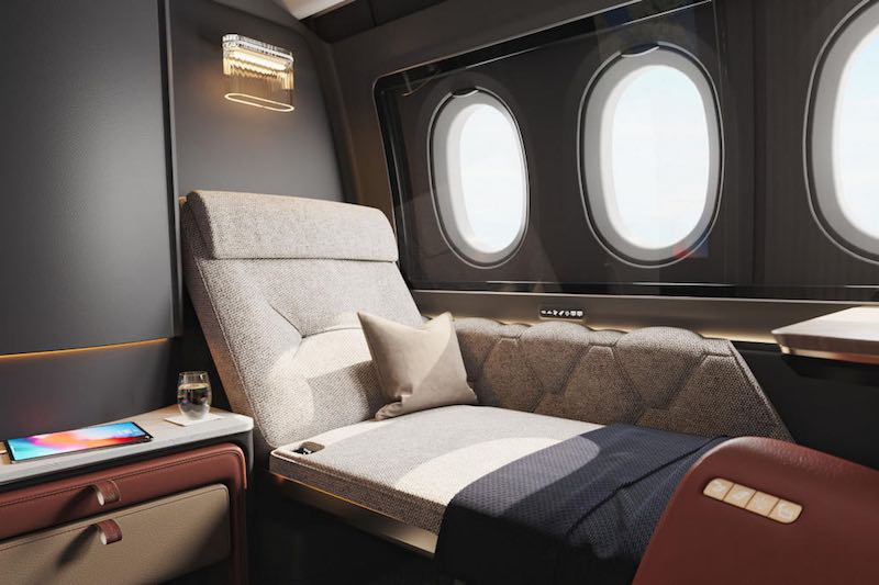 Future Of First Class Design Brings Luxuries Of Home To The Air