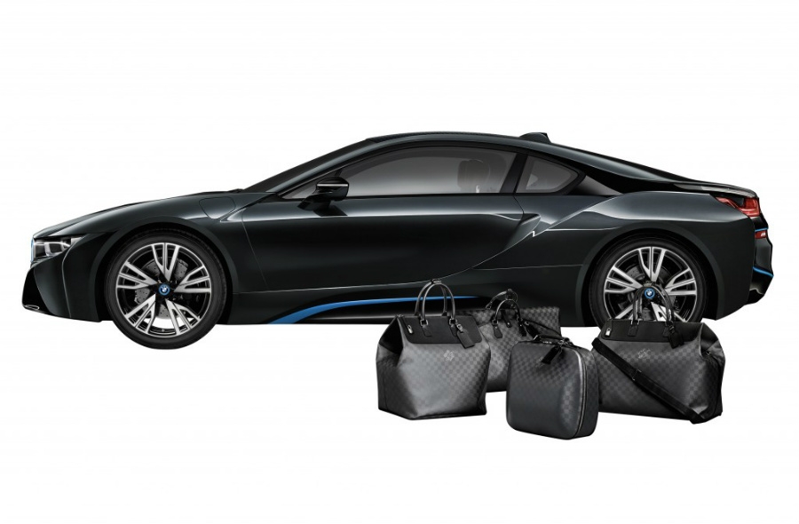 Louis Vuitton x BMWi8 Luggage Collection