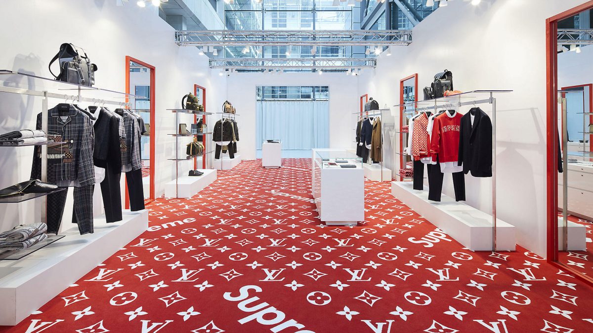 In Supreme's collaboration with Louis Vuitton, high fashion and streetwear  have fully merged