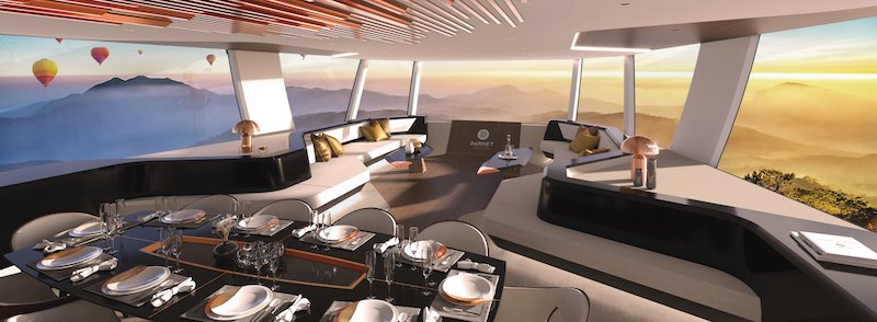 luxury airship yacht